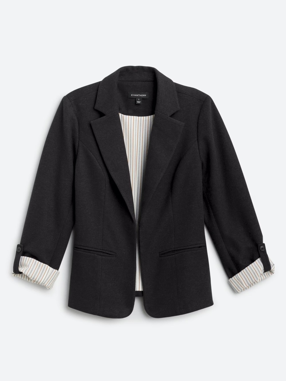 41 Hawthorn Tailored Roll-Cuff Blazer